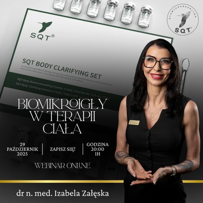 Webinar Online - Biomikroigły w terapii ciała - dr n. med. Izabela Załęska - obrazek 1