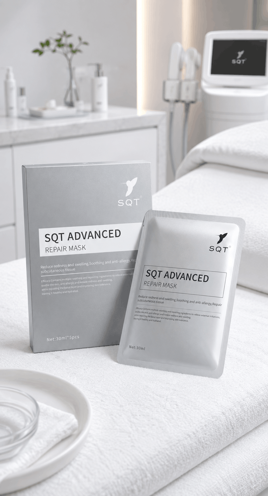 SQT Advanced Repair Mask regenerująca maska w płachcie – opakowanie 5 sztuk